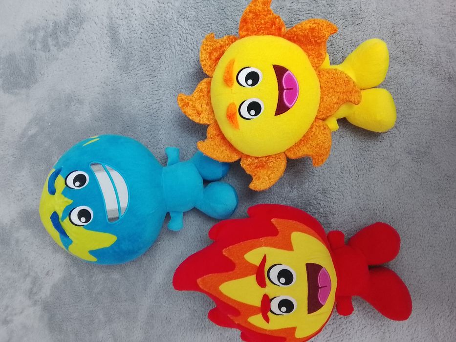 Plushuri petrom 3 buc