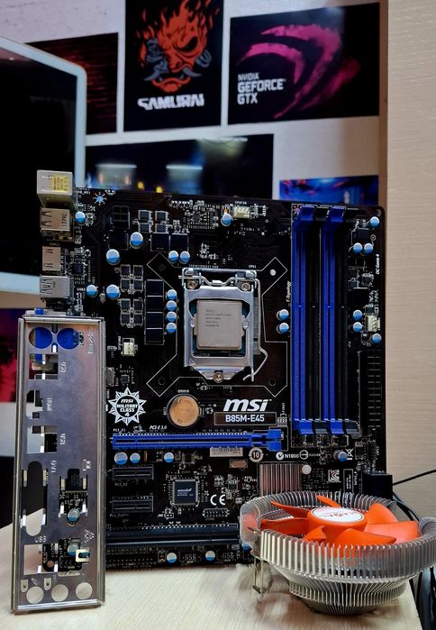 Продам материнскую плату с процессором