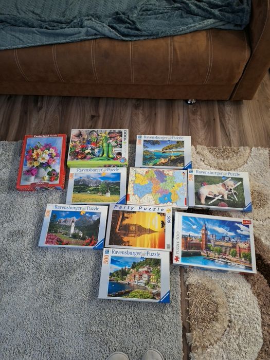 Puzzle Ravensburger, garden tools 10 noi la cutie