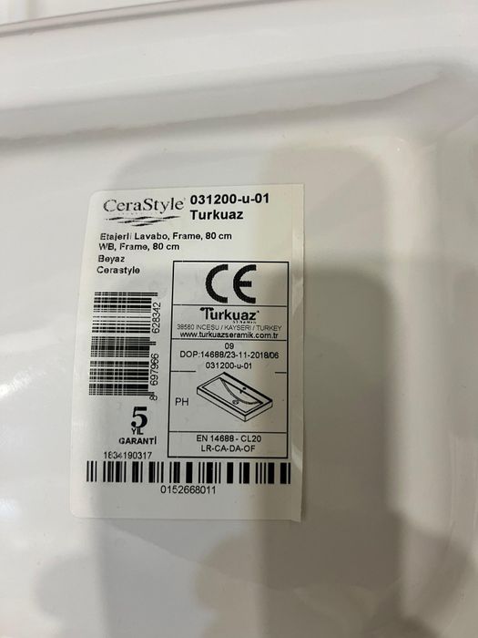 Продам Раковину 80 см