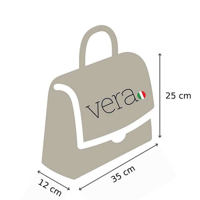 Geantă de lux Vera Roma piele naturală