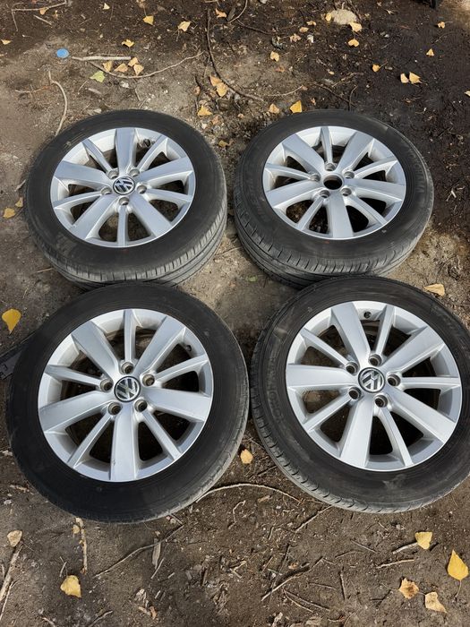 Оригинални джанти за VW Golf 16" 5х112 Sedona с Летни Гуми Yokohama 205/55/16