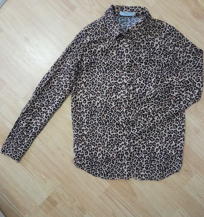Camasa leopard print marimea 34