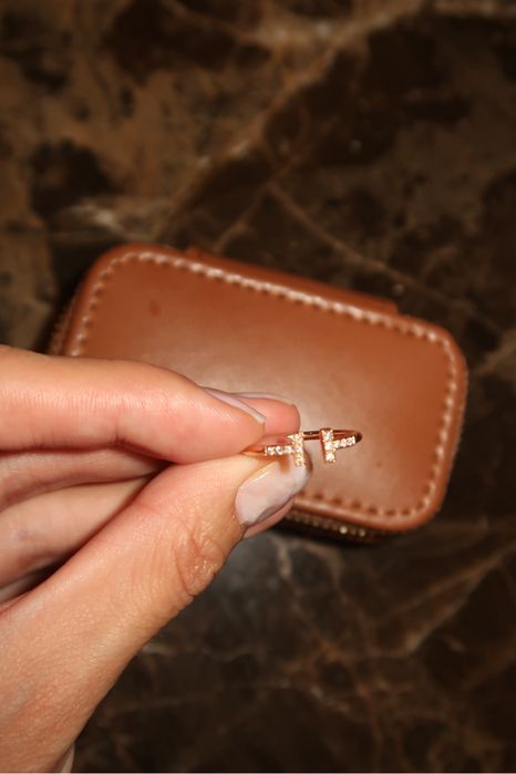 Золотое кольцо с бриллиантами