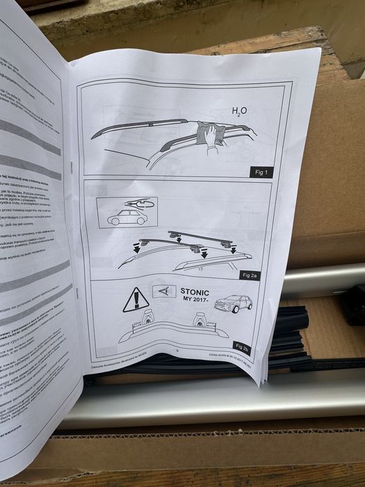 Bare portbagaj plafon aluminiu NOU