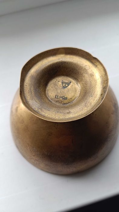 Чаша латунь СССР наверное