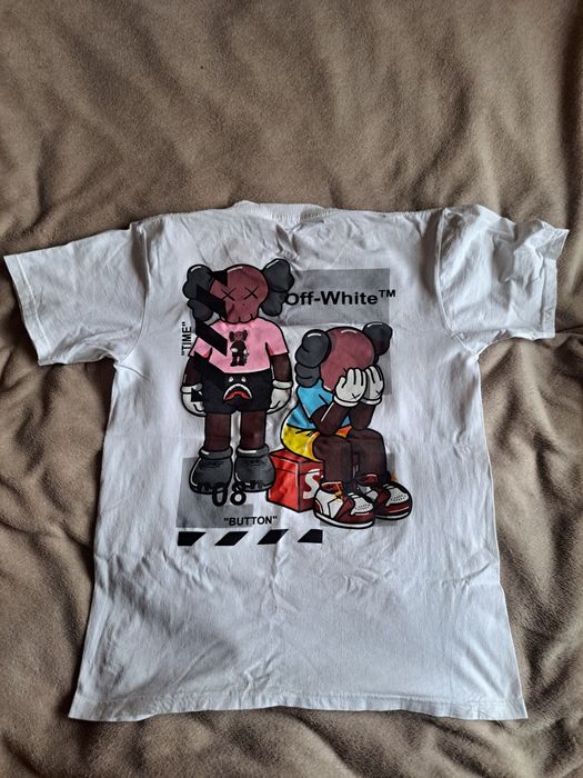 Vand tricou off-white x kaws