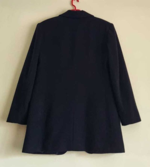 Sacou negru, croi clasic, lana 80%, marimea 40 DE (42 romanesc)
