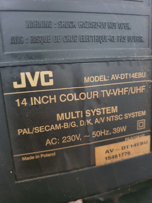 Телевизор JVC 14 инча