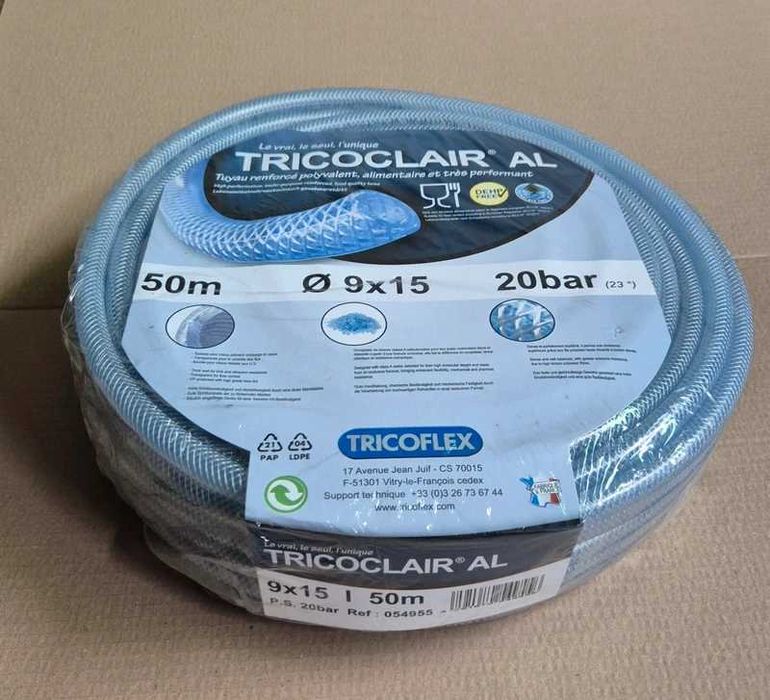 Furtun Tricoclaire AL, Tricoflex, 9x15, 50 metri