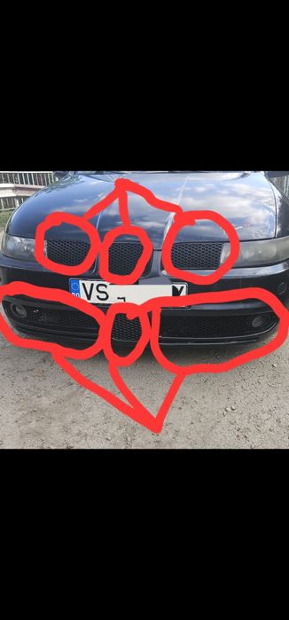 Grile seat leon/toledo 1m bara fata