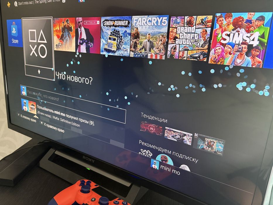 Sony Playstation 4 Slim 1 ТБ/ ps4 / пс4 слим