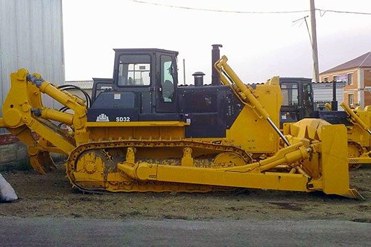 Бульдозер SD32 Shantui шантуй