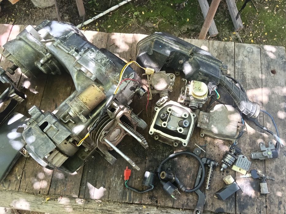 Motor scuter 49cc in 4t