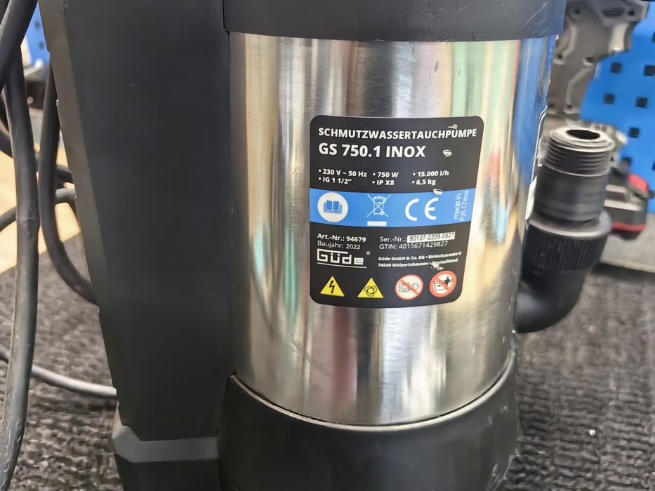 Потопяема помпа, 800 W, дебит: 5500 л/ч Mr. Gardner