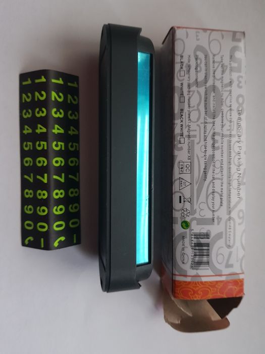 Card suport parcare temporară