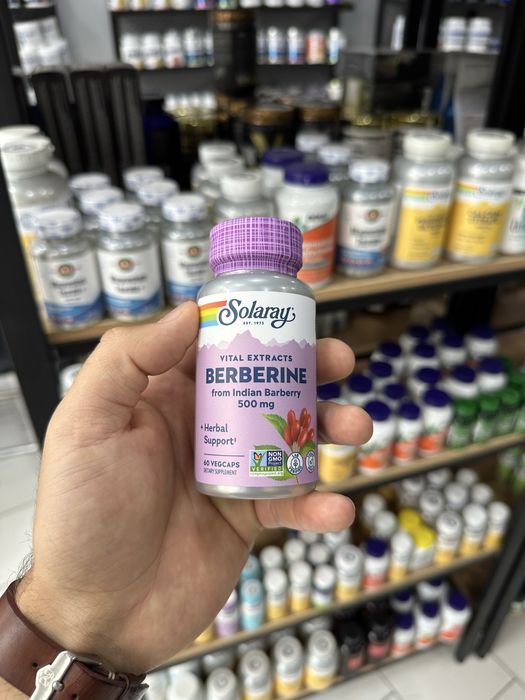 Solaray Berberine 500 mg 60 капсул