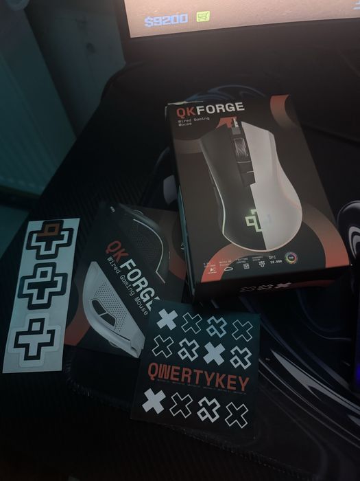 Mouse QwertyKey Forge Alb