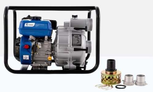 Бензинова помпа за мръсна вода траш помпа GMAX TG30T 3”, 55 м³/ч, 28 м, 7 к.с.