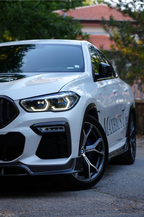 -50% Аеро пакет цвят карбон тип Black Knight BMW X6 G06 за М брони