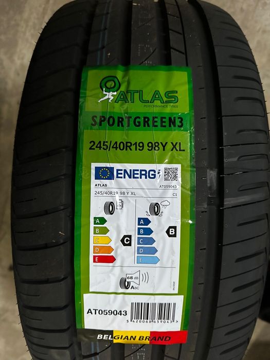 2 anvelope NOI, de vara 245/40 r19