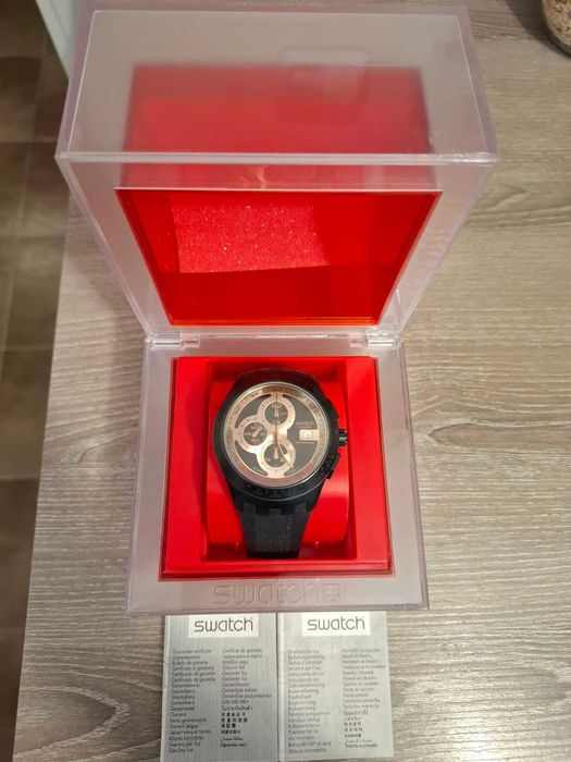 Мъжки часовник Swatch Irony Rose gold