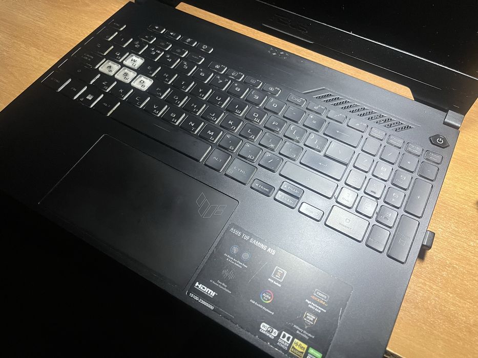 ASUS tuf gaming a15 FA507RM
