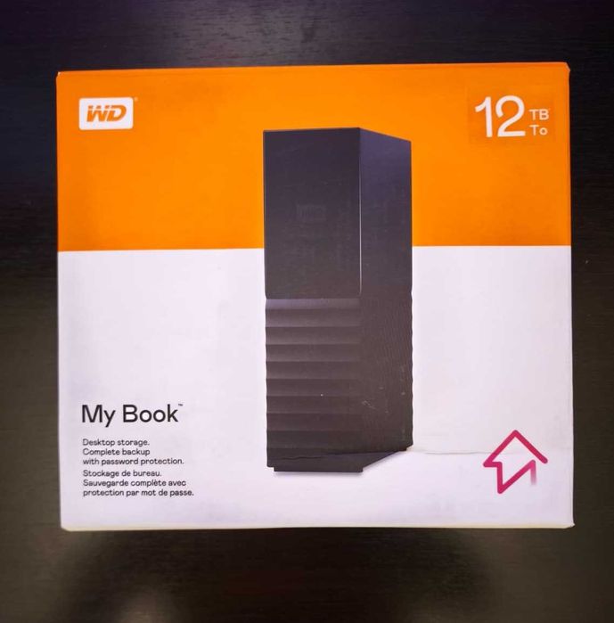 VAND HDD extern WD My Book 3,5" 12 TB