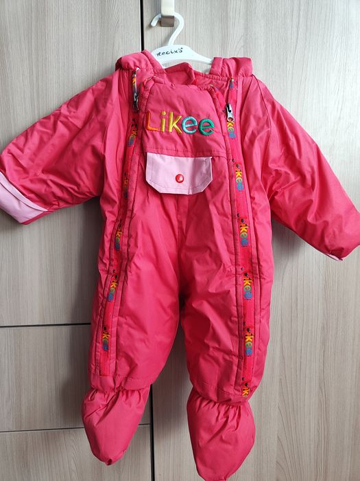 Детский зимний комбинезон