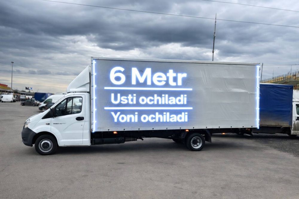 Gazel yuk tashish xizmati юк ташиш газел 5,6 метр грузоперевоски