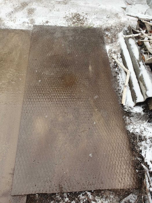 Железный лист, ромб.