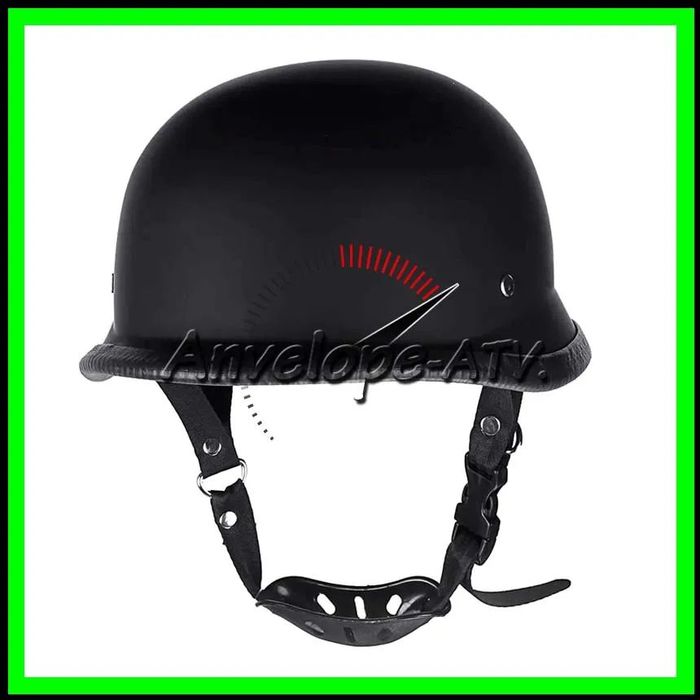 Casca moto Chopper Nazy WW2 Nazist German - Negru Mat - M, L, XL