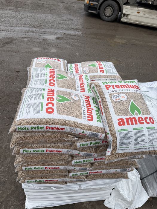 Дървени пелети амеко ромъния