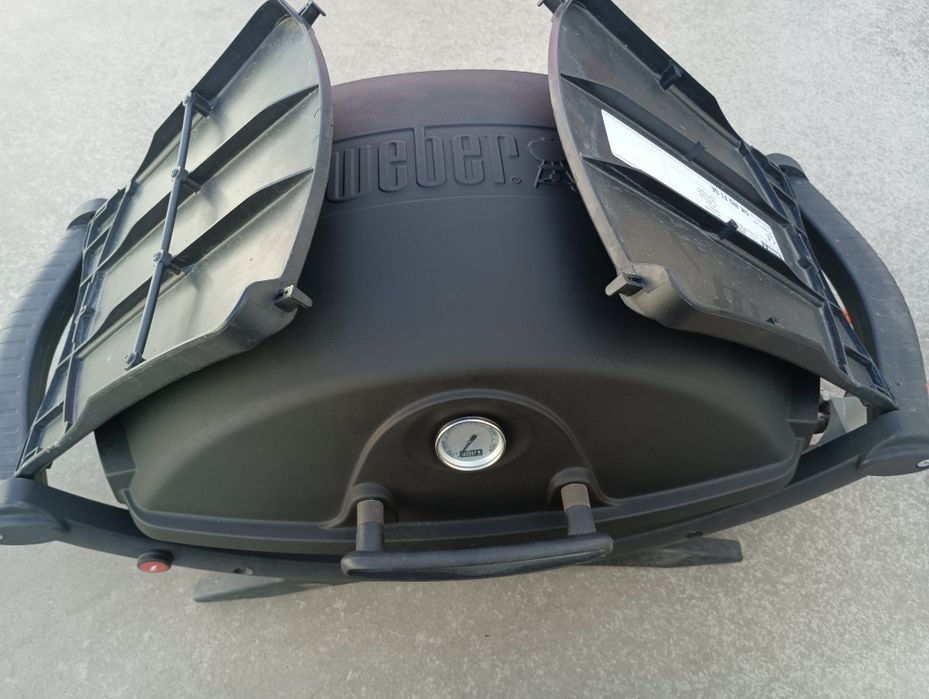 Weber q200 gas grill барбекю