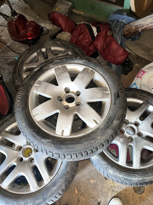 Jante aliaj R15 anvelope Bridgestone 195/65 R15 – set 4
