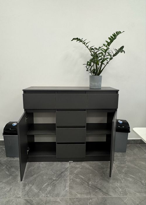 Продам тумбу серую