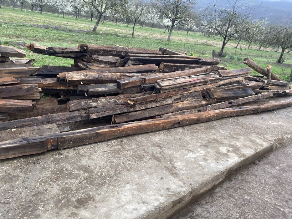 Vand lemn vechi de stejar/gorun din demolari