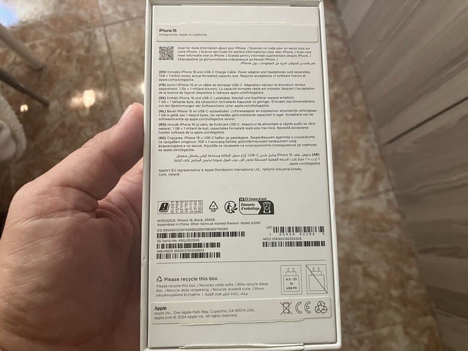 IPhone 16 256гб Перфектен