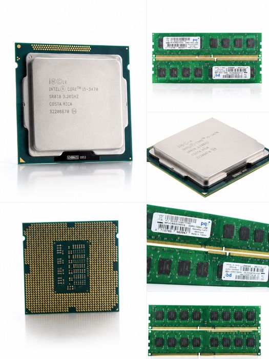 Intel Core i5-3470 + 2×4 ГБ DDR3