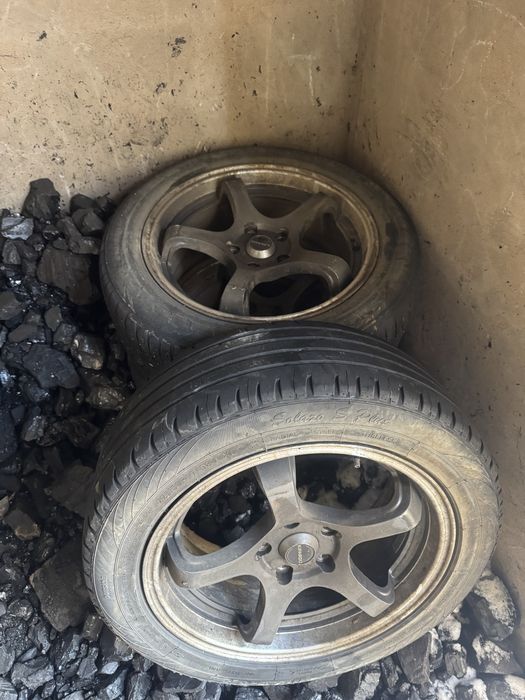 Колеса в сборе титанка