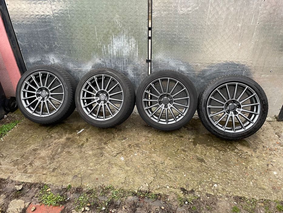 Jante R18 cu Anvelope,5x112,Audi,Vw,Skoda,Seat