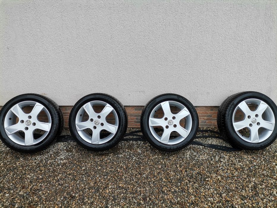 Jante Aliaj 4x108 Mazda Ford + anvelope 195/50r15