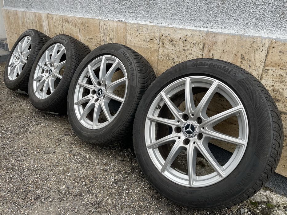 Jante 17 Mercedes C Class CLA W205 W206 Anvelope 225 50 R17 M+S