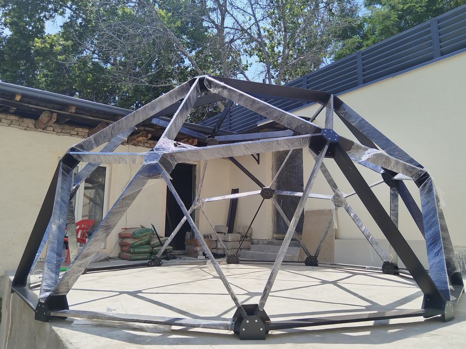 Беседка, куполная беседка, гумбаз, аура, глампинг.Besedka, kupolnaya b