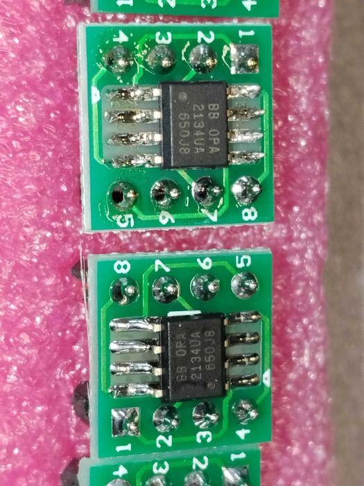 OPA1642 OPA1656 OPA2134 NE5532 TL072 ОУ оригинални операционни усилватели ОУ операционен