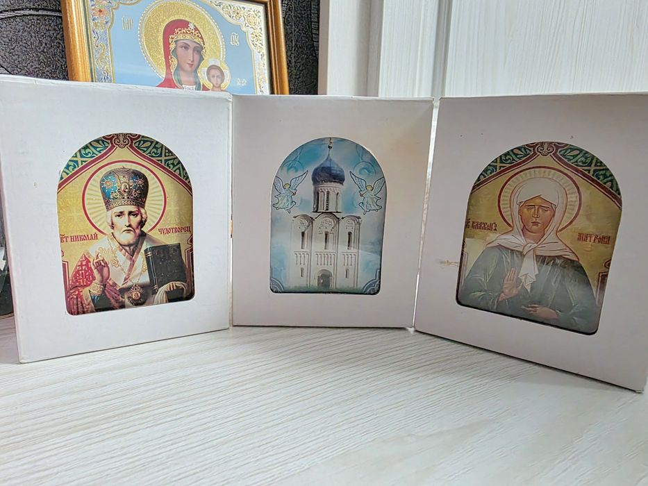 Подсвечники с иконами
