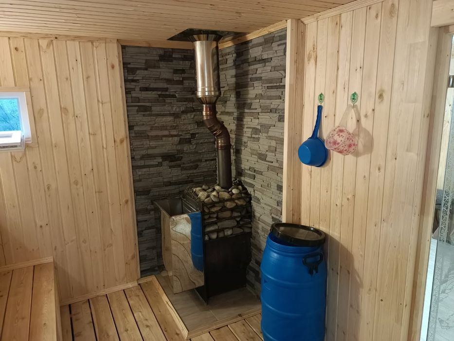 Бани. Обшивка евровагонкой. Ремонт.