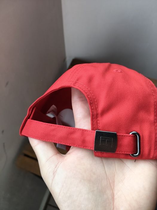 Tommy Hilfiger classic BB cap șapcă unisex roșie cu logo mic noua originala