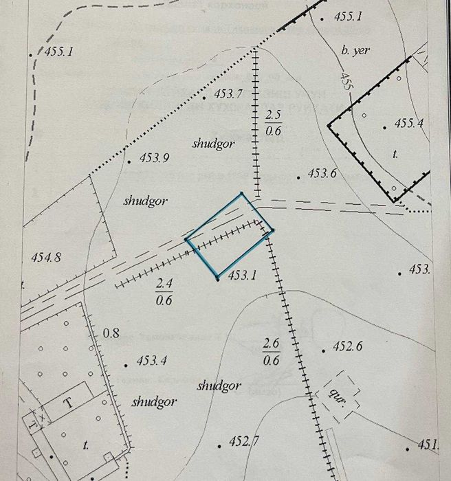 Юнусобод туманида 6 сотих ховли, уй сотилади yer narxida участок