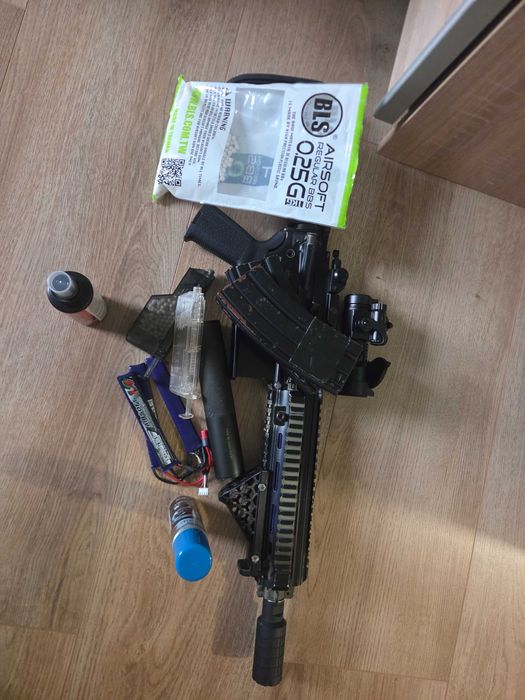 Еърсофт (airsoft) цяло оборудване